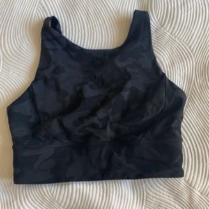 Lululemon camo long line bra